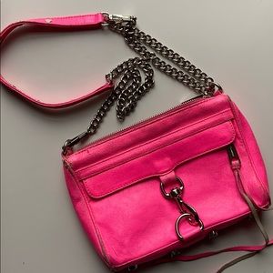 Hot Pink Rebecca Minkoff Mini M.A.C Crossbody
